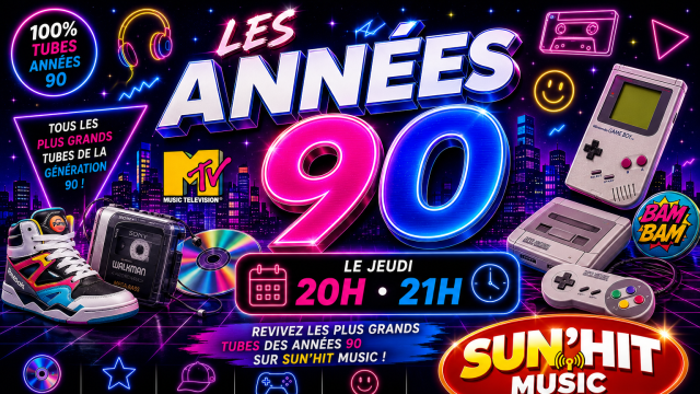 Les tubes des années 90